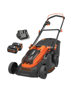 Акумулаторна косачка за трева BLACK+DECKER CLM3825L2-QW Set, 36V, 2x2.5 Ah, 38 см., 35 л