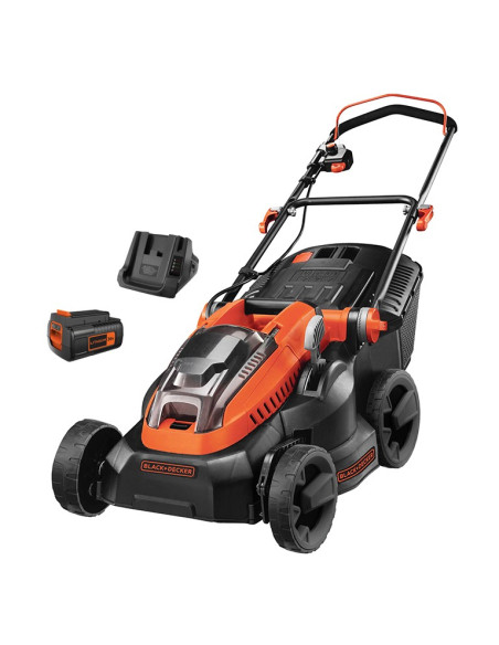 Акумулаторна косачка за трева BLACK+DECKER CLM3820L1-QW Set, 36V, 2 Ah, 38 см., 35 л