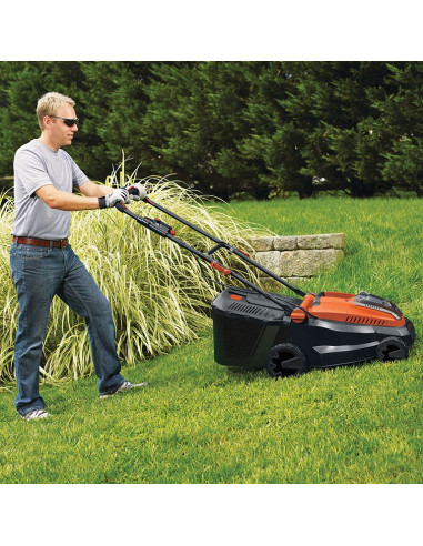 Акумулаторна косачка за трева BLACK+DECKER CLM3820L1-QW Set, 36V, 2 Ah, 38 см., 35 л