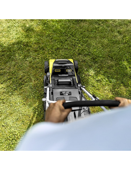 Акумулаторна косачка за трева KARCHER LMO 4-18 Dual SOLO, 18+18V, 37 см., 40 л