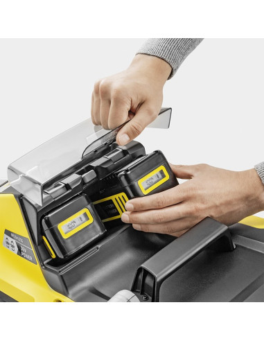 Акумулаторна косачка за трева KARCHER LMO 5-18 Dual SOLO, 18+18V, 41 см., 45 л