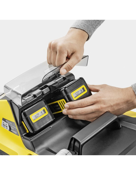 Акумулаторна косачка за трева KARCHER LMO 5-18 Dual SOLO, 18+18V, 41 см., 45 л