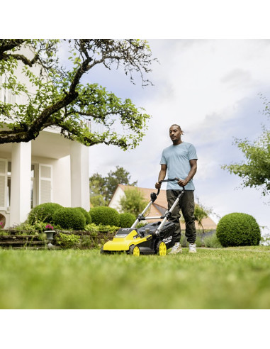 Акумулаторна косачка за трева KARCHER LMO 5-18 Dual SOLO, 18+18V, 41 см., 45 л