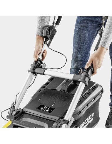 Акумулаторна косачка за трева KARCHER LMO 5-18 Dual SOLO, 18+18V, 41 см., 45 л