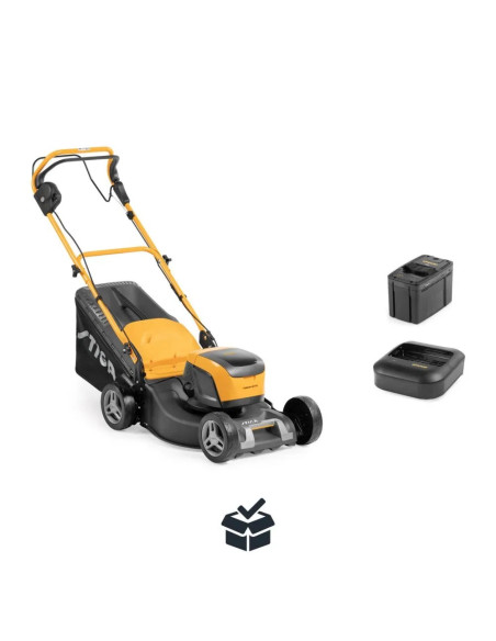 Акумулаторна косачка за трева - самоходна STIGA Collector 48 S AE Kit, 48V, 1300W, 5 Ah, 48 см., 60 л