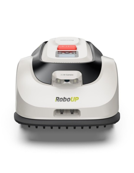 Косачка робот RoboUp Racoon 2 SE, 600 кв.м., 18V, 5 Ah, 20 см, подарък резервни ножчета 24 бр