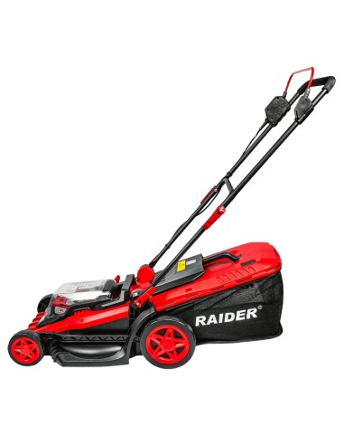 Акумулаторна косачка за трева RAIDER RDP-HBLM20 R20 SOLO, 2x20V, 42 см., 50 л