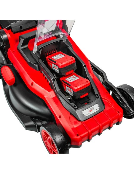 Акумулаторна косачка за трева RAIDER RDP-HBLM20 R20 SOLO, 2x20V, 42 см., 50 л