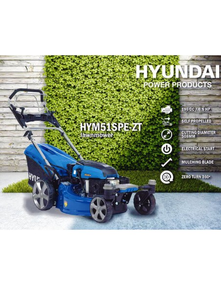 Бензинова косачка за трева - самоходна HYUNDAI HYM 51 SPE-ZT