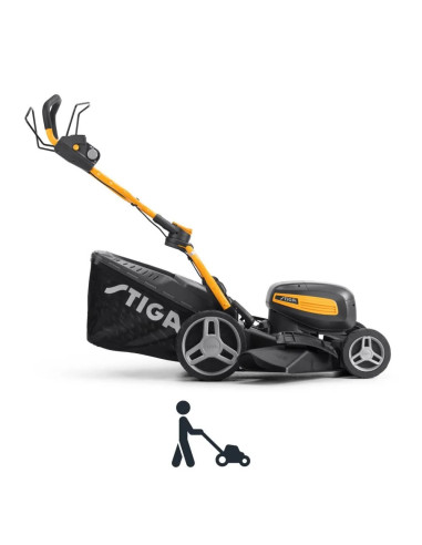 Акумулаторна косачка за трева - самоходна STIGA Combi 748e V Kit New, 48V, 1500W, 2x5 Ah, 46 см., 60 л