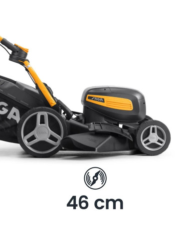 Акумулаторна косачка за трева - самоходна STIGA Combi 748e V Kit New, 48V, 1500W, 2x5 Ah, 46 см., 60 л