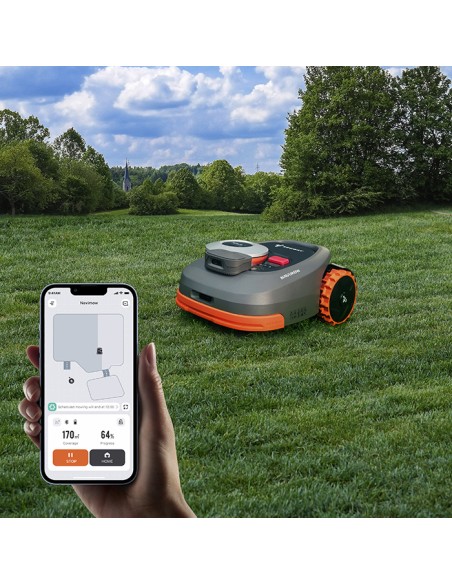 Косачка робот SEGWAY NAVIMOW H800E - VF, 45%, 21.6V, 5.2 Ah, 800 кв.м., 21 см