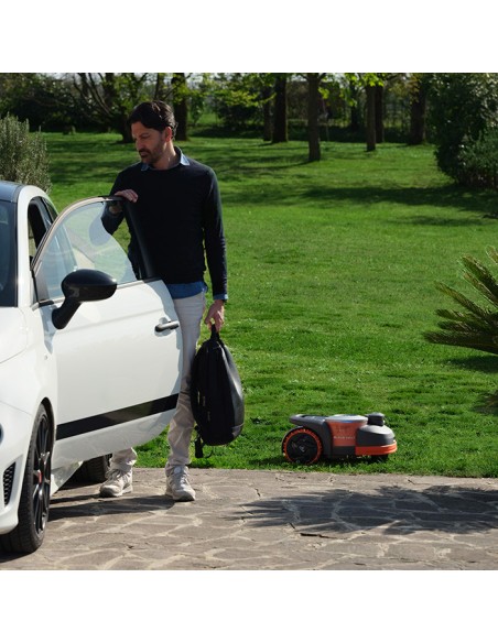 Косачка робот SEGWAY NAVIMOW H3000E-VF 4G, 45%, 21.6V, 10.4 Ah, 3000 кв.м., 21 см