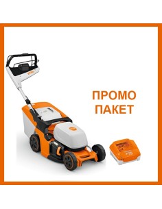 Акумулаторна косачка и зарядно устройство STIHL RMA 443.3 PV SOLO - ПРОМО ПАКЕТ