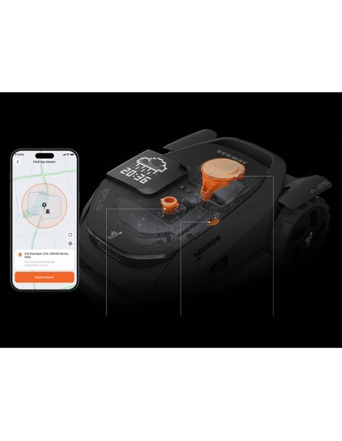 Косачка робот SEGWAY NAVIMOW X315, 50%, 6 Ah, 1500 кв.м., 23.5 см