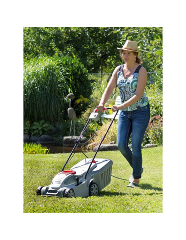 Електрическа косачка за трева IKRA IERM 1638, 1600W, 38 см., 45 л
