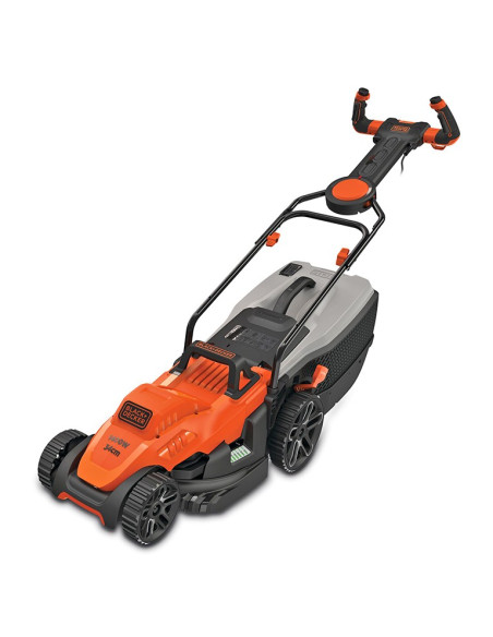 Електрическа косачка за трева BLACK+DECKER BEMW461ES-QS, 1400W, 34 см., 40 л