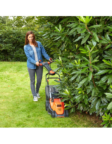 Електрическа косачка за трева BLACK+DECKER BEMW461ES-QS, 1400W, 34 см., 40 л