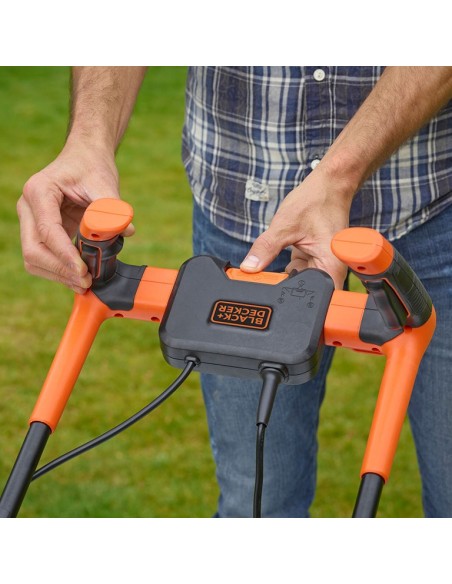 Електрическа косачка за трева BLACK+DECKER BEMW481BH-QS, 1800W, 42 см., 50 л