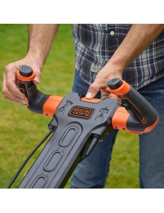 Електрическа косачка за трева BLACK+DECKER BEMW471ES-QS, 1600W, 38 см., 45 л 2