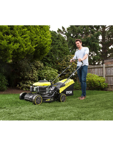 Бензинова косачка за трева - самоходна RYOBI RLM46160S, 160 куб.см., 3.8 к.с., 55 л., 46 см