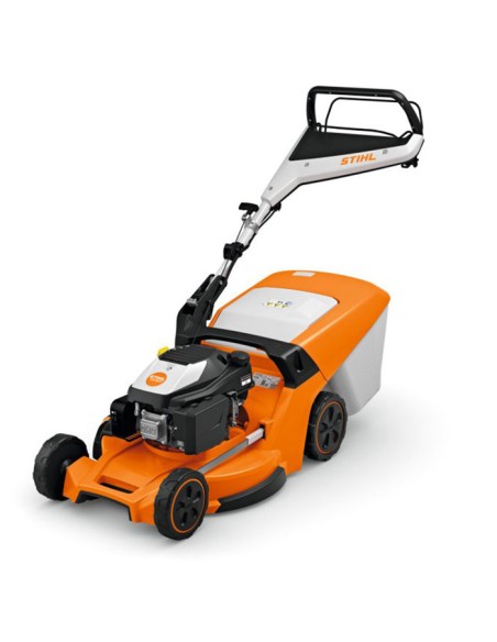 Бензинова косачка за трева - самоходна STIHL RM 453.3 T, 166 куб.см., 3.5 к.с., 55 л., 51 см - CASHBACK
