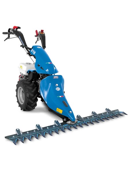 Палцова косачка за трева BCS 618 PowerSafe - Honda GP160, 163 куб.см., 4.8 к.с., 135 см