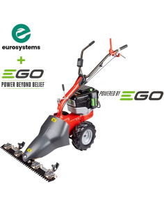 Акумулаторна палцова косачка за трева EUROSYSTEMS BILAMA eM210 - EGOpower+ PU2700E SOLO, 56V, 3100W, 87 см