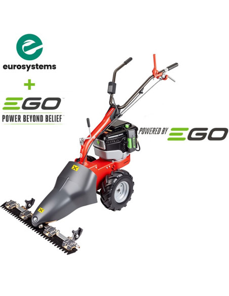Акумулаторна палцова косачка за трева EUROSYSTEMS BILAMA eM210 - EGOpower+ PU2700E SOLO, 56V, 3100W, 87 см