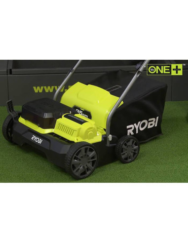 Акумулаторен аератор RYOBI RY18SFX35A-240, 18V, 2 x 4Ah, 35 см