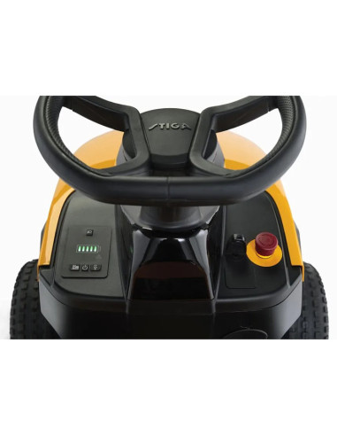 Акумулаторна тракторна косачка за трева STIGA Estate 384e, 48V, 3000W, 30 Ah, 84 см