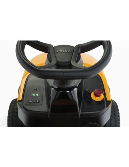 Акумулаторна тракторна косачка за трева STIGA Tornado 398e, 48V, 3000W, 30 Ah, 98 см