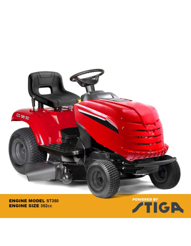 Тракторна косачка за трева Special CGGM 398M by STIGA, 352 куб.см., 10.9 к.с., 98 см