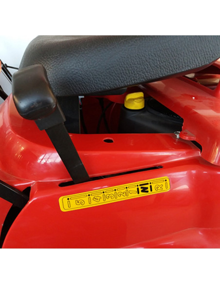 Тракторна косачка за трева EUROSYSTEMS Asso 76 - Loncin 352 OHV, 352 куб/см. 9.8 к.с., 76 см., 150 л