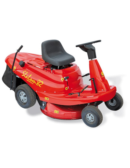 Тракторна косачка за трева EUROSYSTEMS Slalom 82 - Loncin 352 OHV, 352 куб/см. 9.8 к.с., 80 см., 150 л