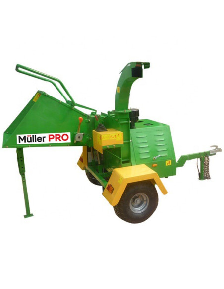 Професионална дробилка за клони MÜLLER PRO 22 Wood Diesel 22 к.с., 150 мм, 11 куб. м/ч