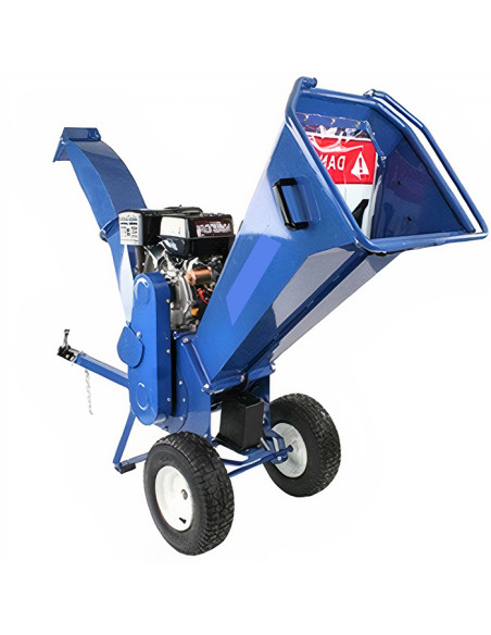 Моторна дробилка за клони HYUNDAI HYAST1500Е-2, 420 куб.см., 15 к.с., 100 мм., 6.5 л