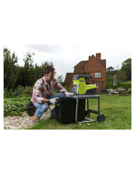 Електрическа дробилка за клони RYOBI RSH3045U, 3000W, 45 мм, 55 л