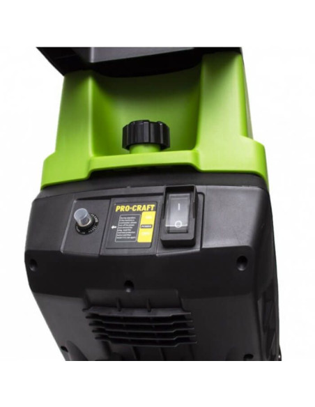 Електрическа дробилка за клони PROCRAFT PSL2400, 2400W, 45 мм, 35 л