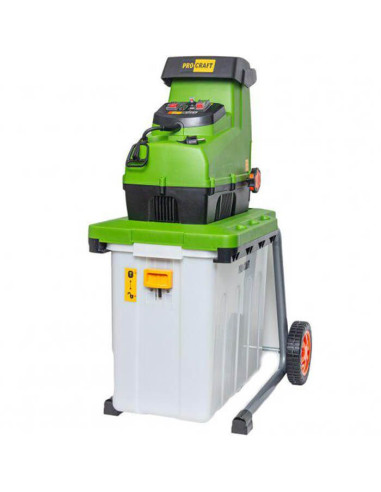 Електрическа дробилка за клони PROCRAFT PSL2800, 2800W, 44 мм, 55 л