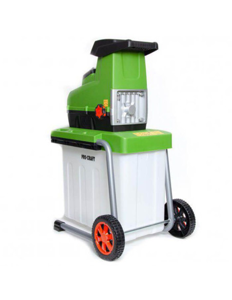 Електрическа дробилка за клони PROCRAFT PSL2800, 2800W, 44 мм, 55 л