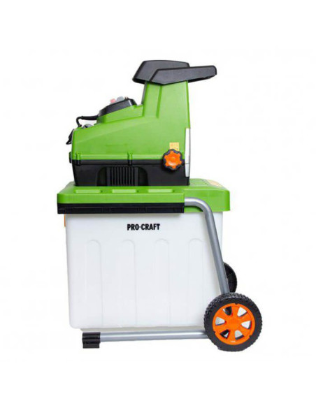 Електрическа дробилка за клони PROCRAFT PSL2800, 2800W, 44 мм, 55 л