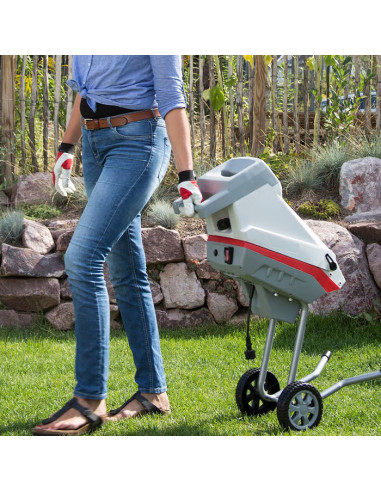 Електрическа дробилка за клони IKRA IMH 2500, 2500W, 45 мм, 45 л