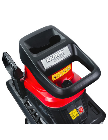 Електрическа дробилка за клони RAIDER RD-ESH03, 2500W, 45 мм, 60 л