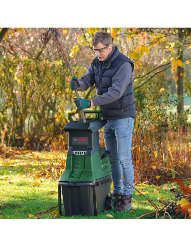 Електрическа дробилка за клони BOSCH AXT 25 TC, 2500W, 45 мм, 53 л