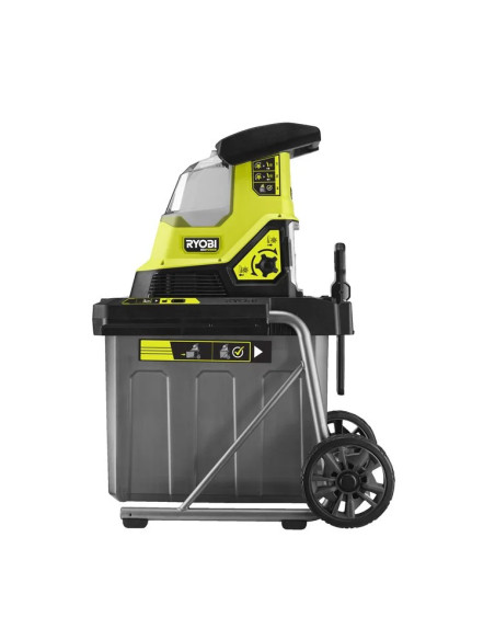 Акумулаторна дробилка за клони RYOBI RY36SHX40-0 SOLO, 36V, 40 мм, 55 л