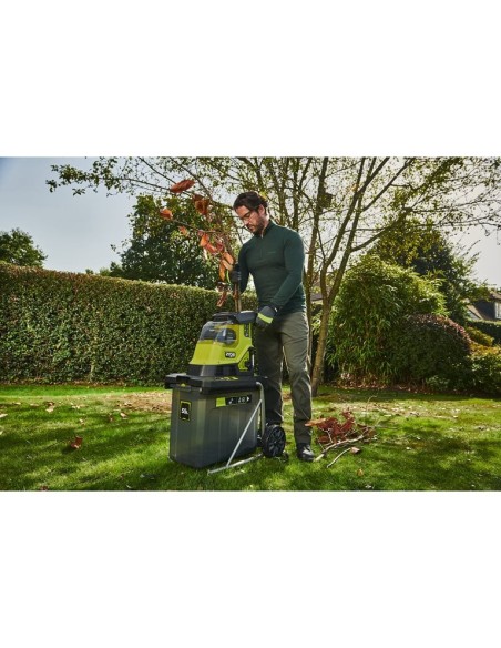 Акумулаторна дробилка за клони RYOBI RY36SHX40-0 SOLO, 36V, 40 мм, 55 л