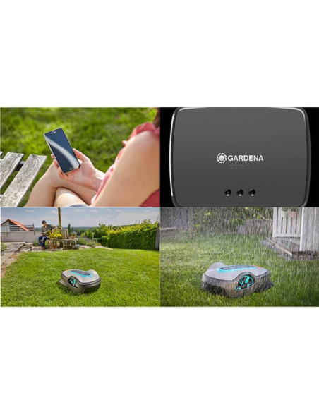 Косачка робот GARDENA SILENO Life 1000 m² & Smart