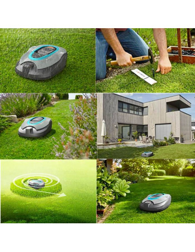 Косачка робот GARDENA SILENO+ 1600 m² & Smart