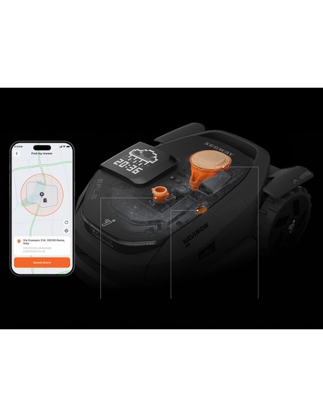 Косачка робот SEGWAY NAVIMOW X330, 50%, 8 Ah, 3000 кв.м., 23.5 см